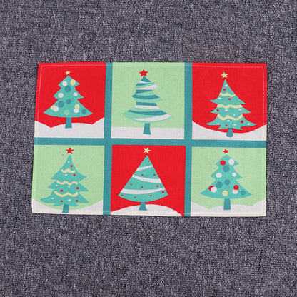 New Christmas Table Mat Tablecloth Decor