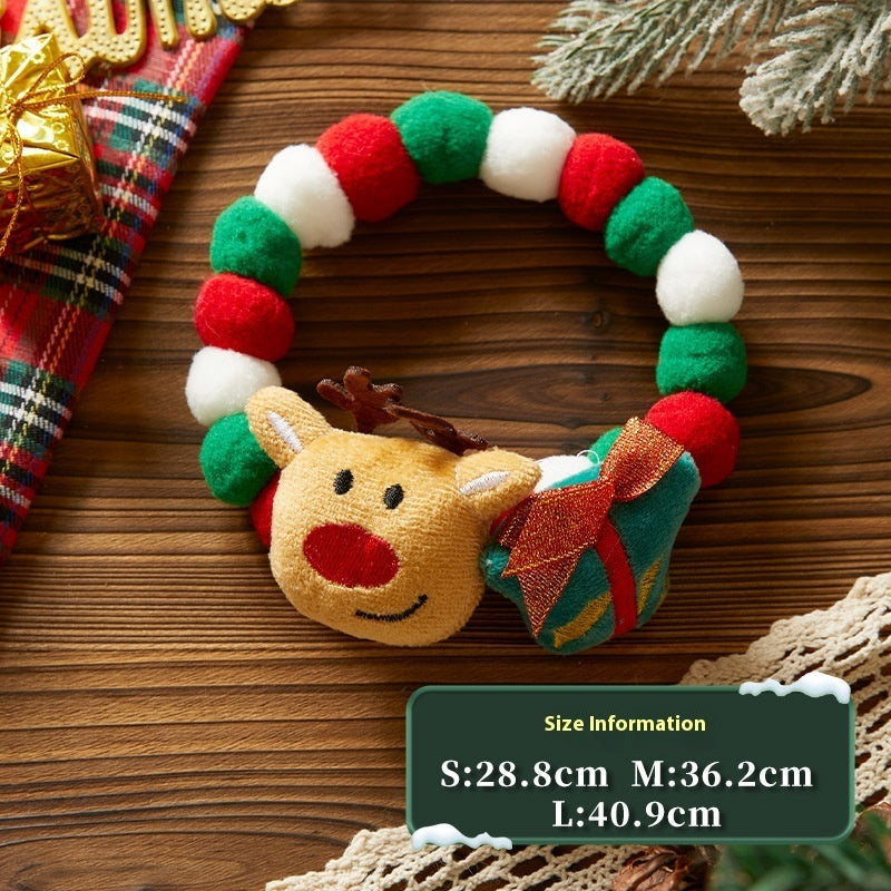Pets Christmas Collar Stretch Ornament