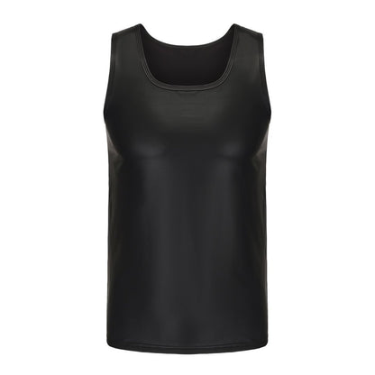 U-neck Tight Slimming Off-the-shoulder Vest