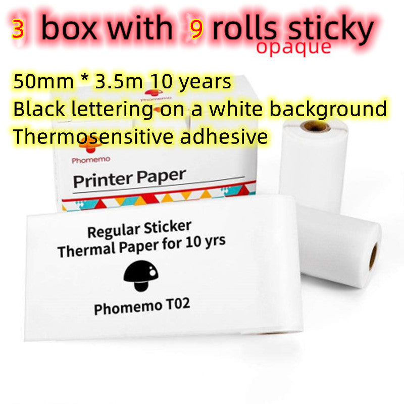 Mini Portable Thermal Label Printer - Ideal for Students and Price Tags