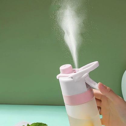 Spray Water Bottle for Fitness and Travel