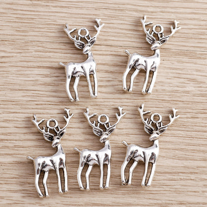 Electroplated Christmas Animal Pendant
