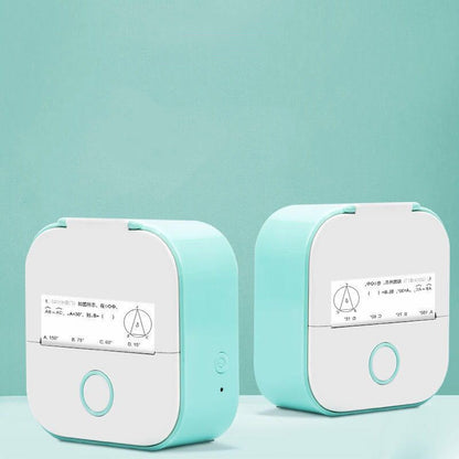 Mini Portable Thermal Label Printer - Ideal for Students and Price Tags