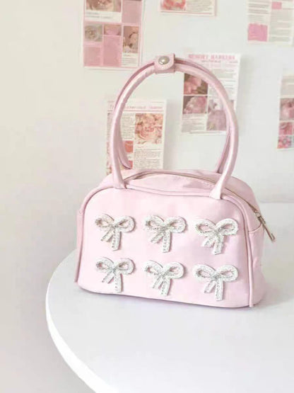 Women's Gentle Ballet Bow Handbag