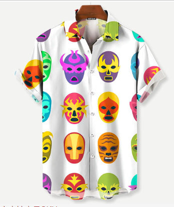 Men's 3D Printed Hawaiian Shirt Summer Vacation