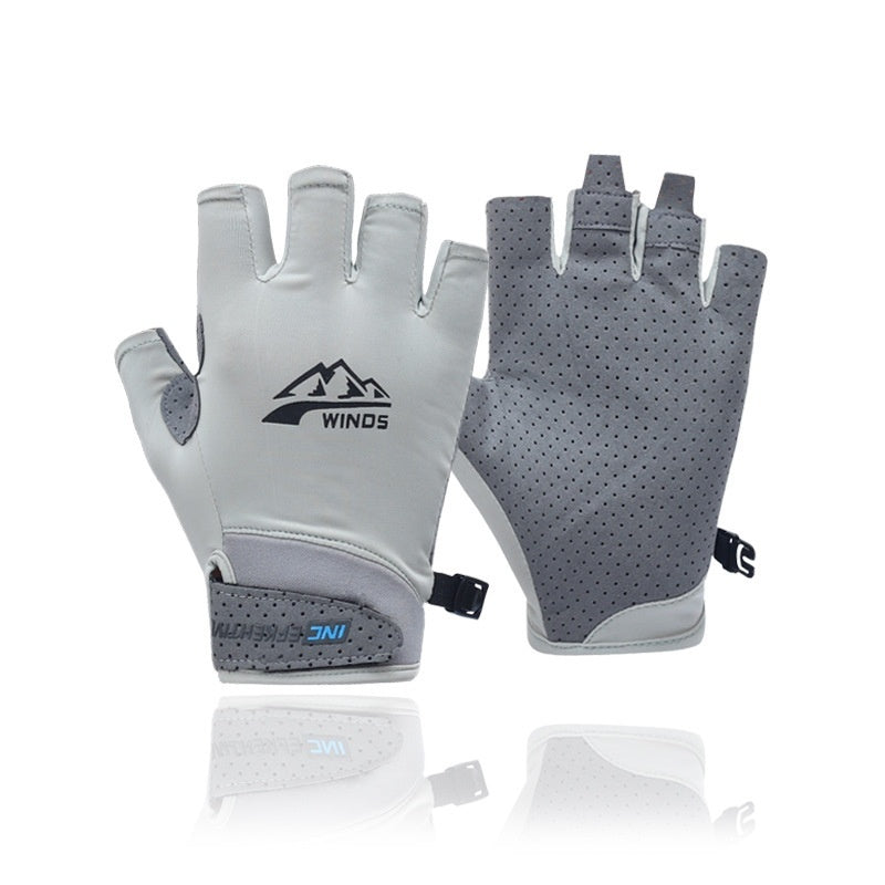 Fitness Cycling Half Finger Touch Screen Gloves
