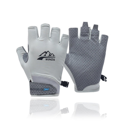 Fitness Cycling Half Finger Touch Screen Gloves