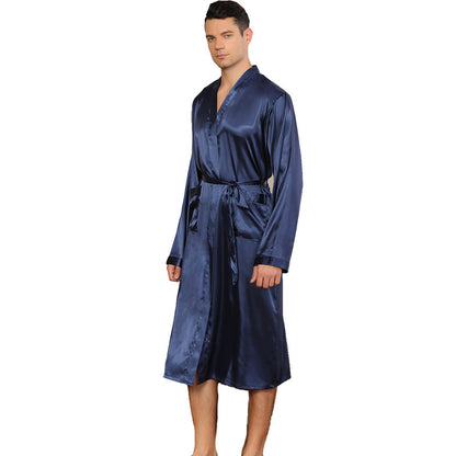 Men's Ultra-thin Loose Robe Plus Size