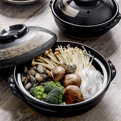 Ceramic Stew Pot Soup Rice Casserole Gas Clay Pot
