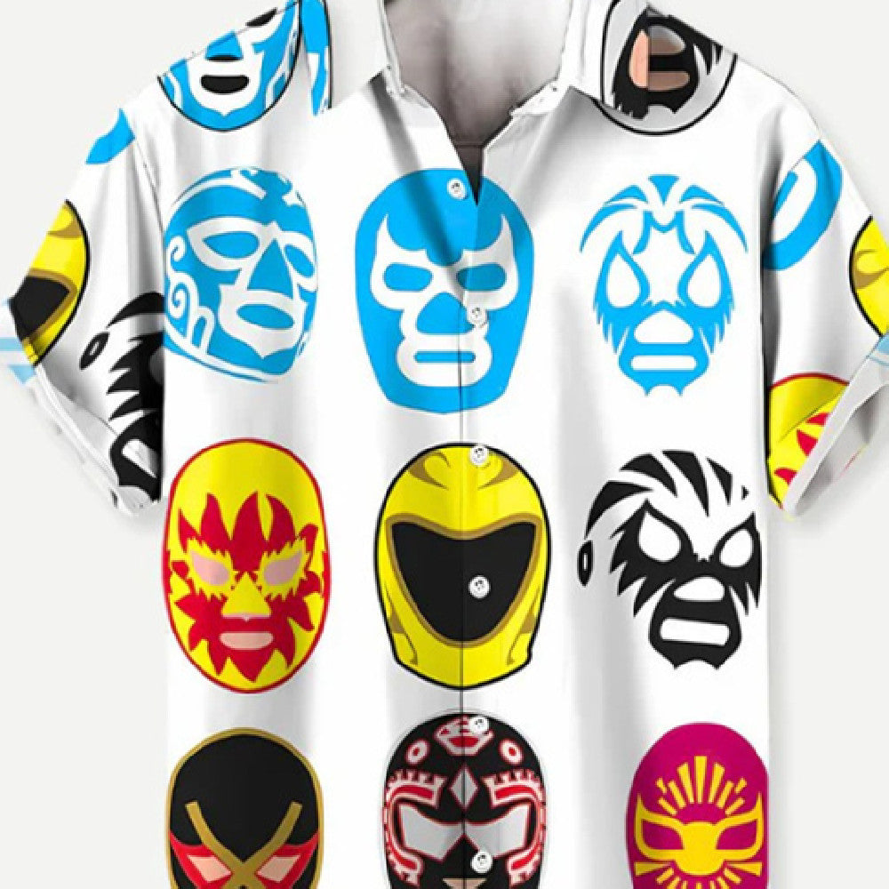Men's 3D Printed Hawaiian Shirt Summer Vacation