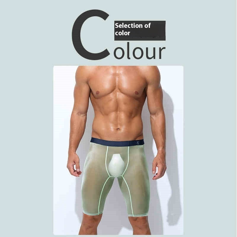 Plus Size Ice Mesh Sports Underwear