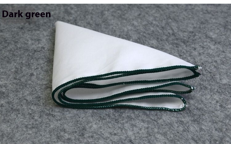 Men's Wedding Groom Groomsman Square Scarf