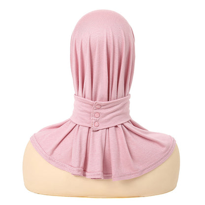 Strap Button Cap Adjustable Modal Small Hat