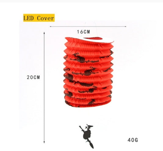 Halloween Ghost Lantern String Lights Holiday Decoration