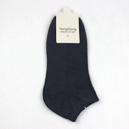 Bamboo Fiber Mens Low Cut Socks