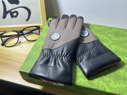 Knitted Winter Warm Open Finger Windproof Gloves