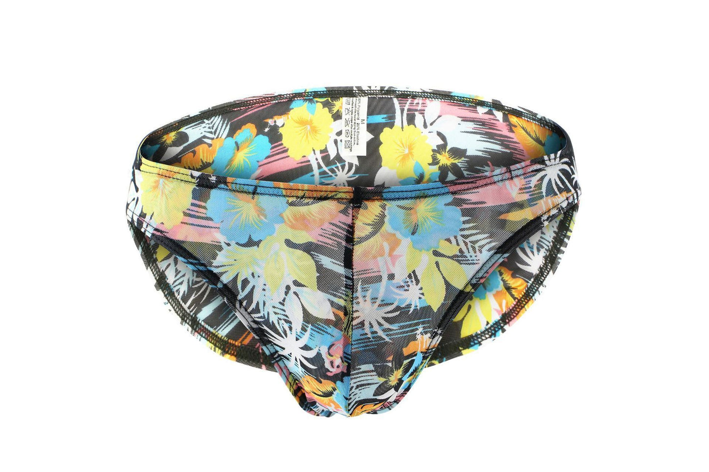 Men's Printed Breathable Mesh Multi-color Briefs