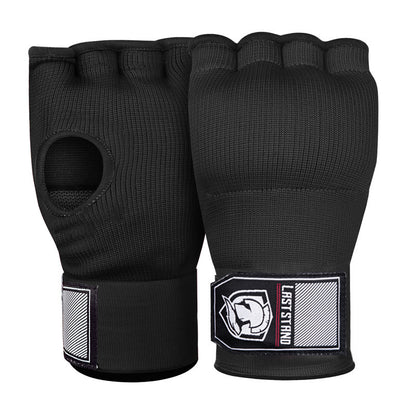 Gel Half Finger Boxing Gloves Hand Bandage