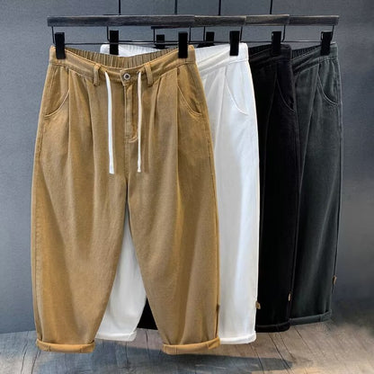 Men's High Street Loose Plus Size Work Jeans