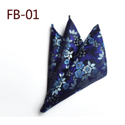 British Business Polyester Yarn Jacquard Small Towel