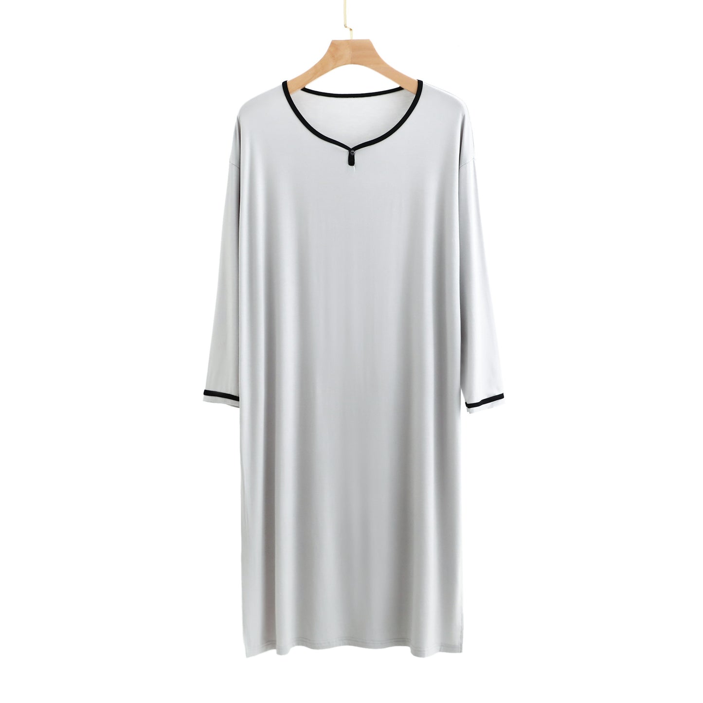 Long Soft Draping Bathrobe Men's Pajamas