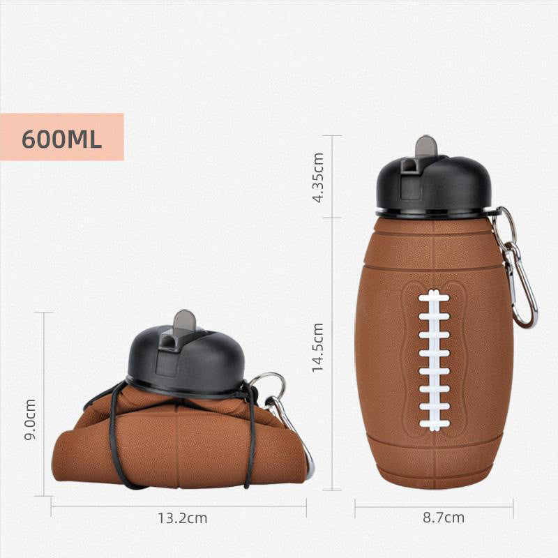 Collapsible Sports Water Bottle Leak-Proof