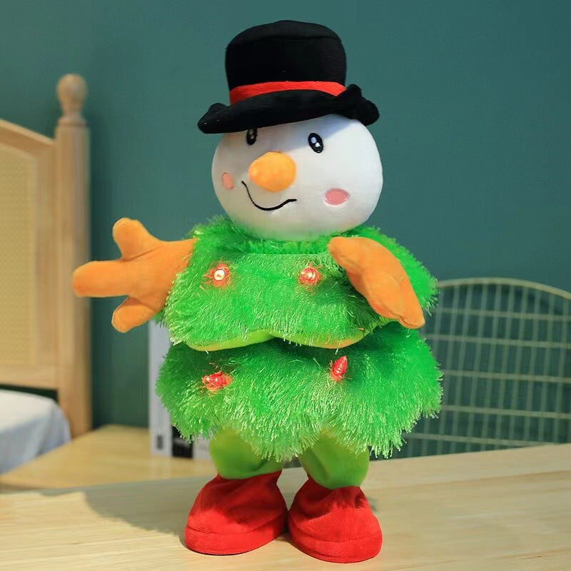Christmas Electric Plush Toy, Tree Decoration, Gift