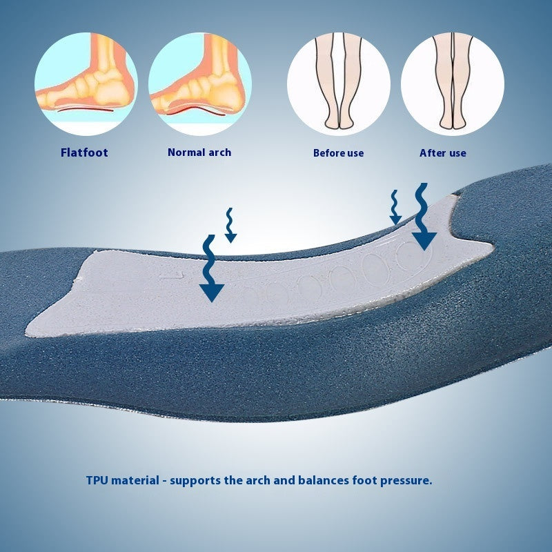 34 Arch Support Plug-in Flat Foot Orthopedic Insole
