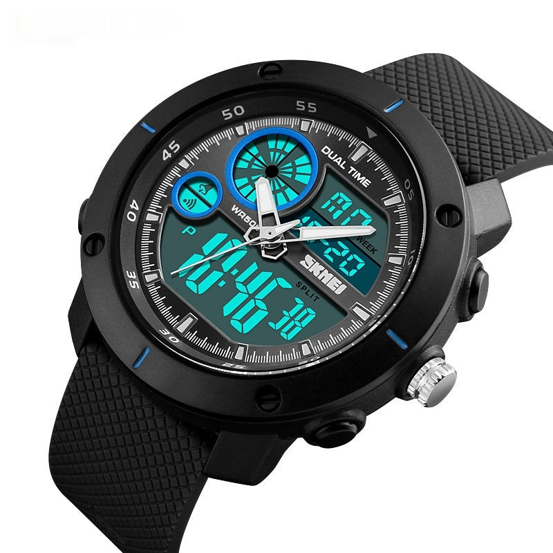 Waterproof Double Display Sports Watch