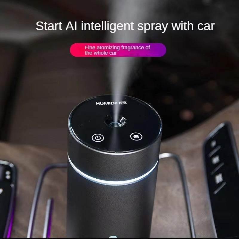 Car Air Humidifier 260ml Oil Diffuser