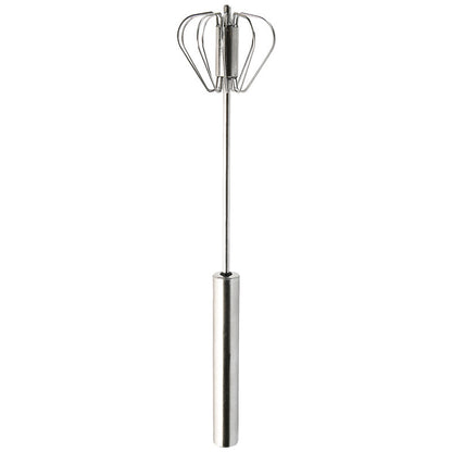 Semi-automatic Stainless Steel Egg Beater and Whisk