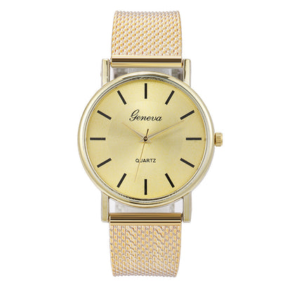 Mesh Quartz Couple Neva Watch Female