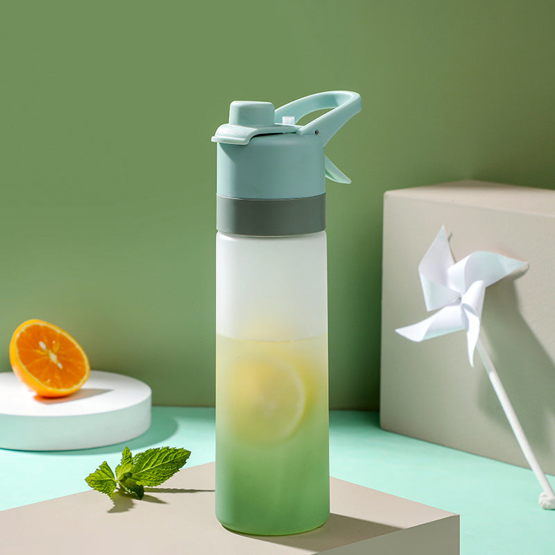 Spray Water Bottle for Fitness and Travel