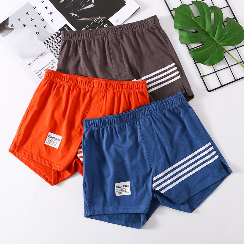 Men's Cotton Printed Breathable Large Size Boxer