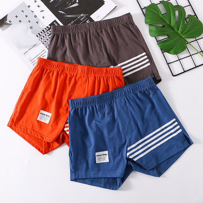 Men's Cotton Printed Breathable Large Size Boxer