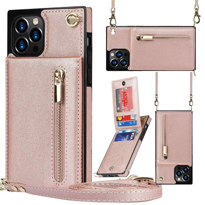 Leather Case Card  12 Messenger Phone Case Explosive Style