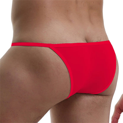 Sexy Men's Hip-exposed Low Waist Panties U Convex