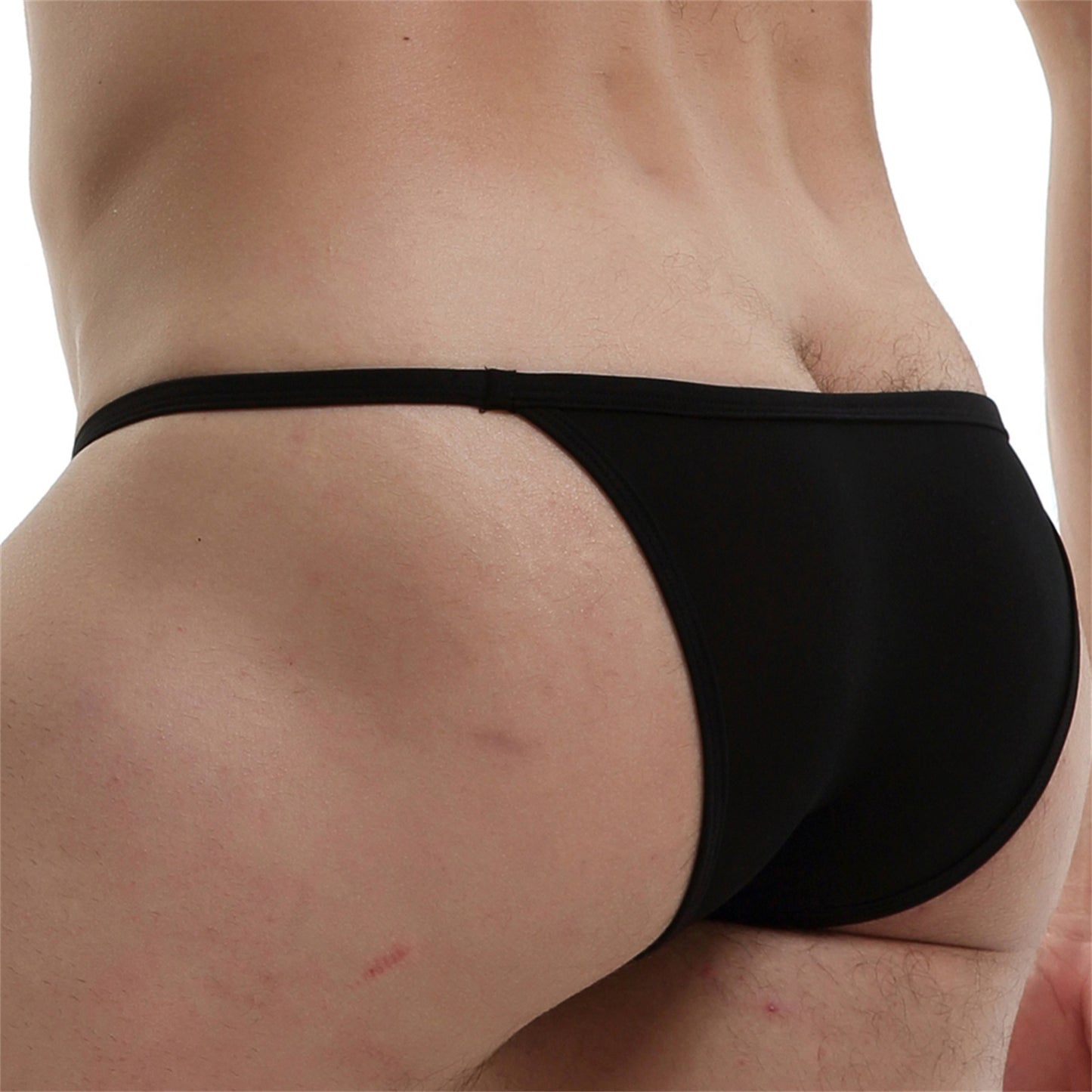 Sexy Men's Hip-exposed Low Waist Panties U Convex