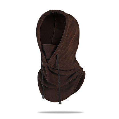 Outdoor Riding Hat Windproof Coldproof Warm Scarf Mask Integrated Masked Cap