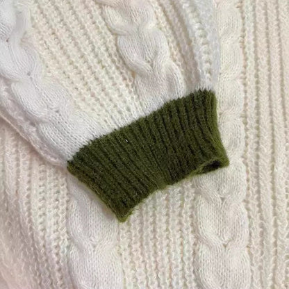 Women's Fashion Casual Woolen Cardigan Jacket