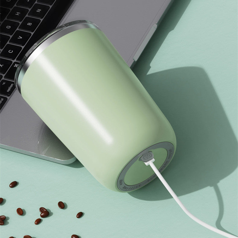 350ml Automatic Self-Stirring Mug - Electric Stainless Steel