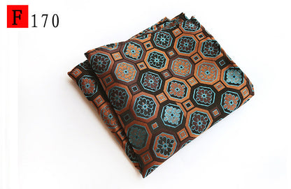 British Business Polyester Yarn Jacquard Small Towel