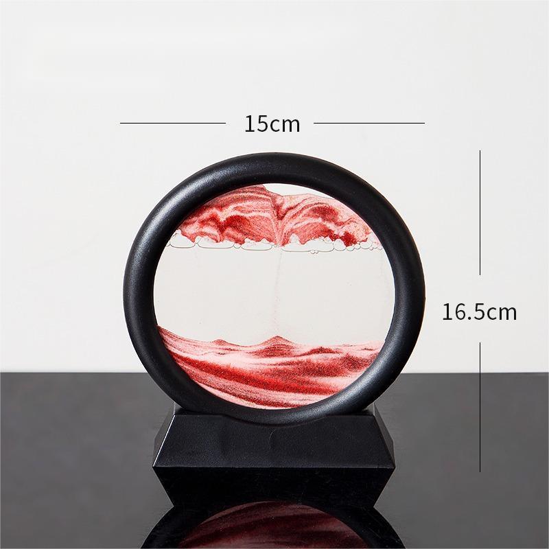 Quicksand Painting Hourglass Glass Decoration Crafts