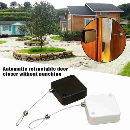 Punch-Free Automatic Door Closer