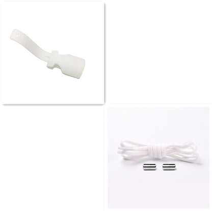 No Tie Elastic Shoelaces with Metal Lock