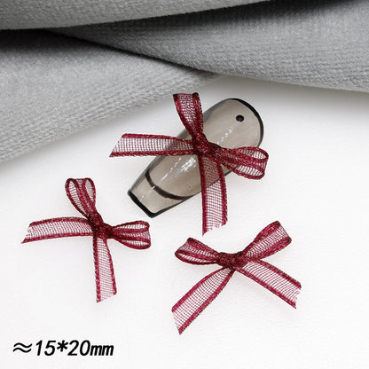 Fairy Lace Ribbon Bowknot Bow Tie Accessories