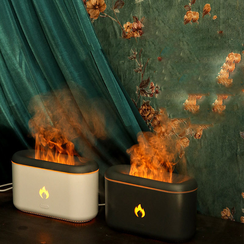 3D Flame Aroma Diffuser