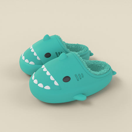 Three-dimensional Cartoon Shark Children Eva Slippers