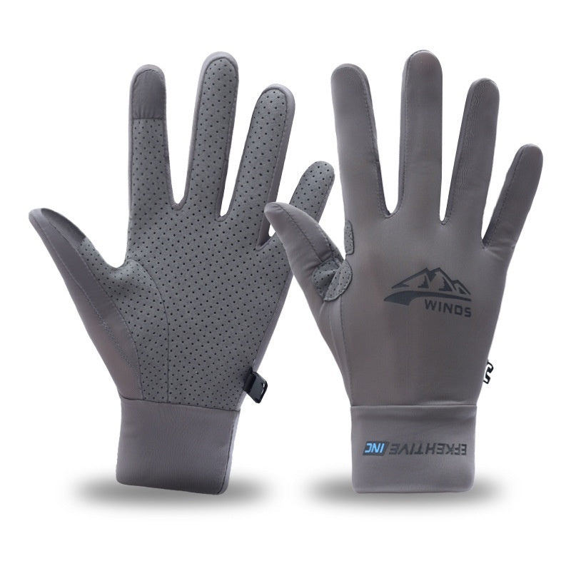 Fitness Cycling Half Finger Touch Screen Gloves