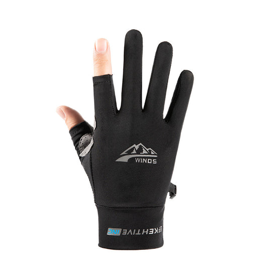 Fitness Cycling Half Finger Touch Screen Gloves